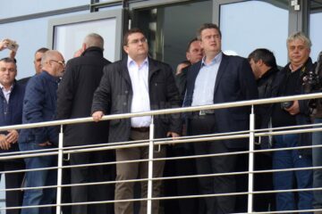 Ministrul Transporturilor a inspectat lucrările de modernizare de la Aeroportul „Ștefan cel Mare”