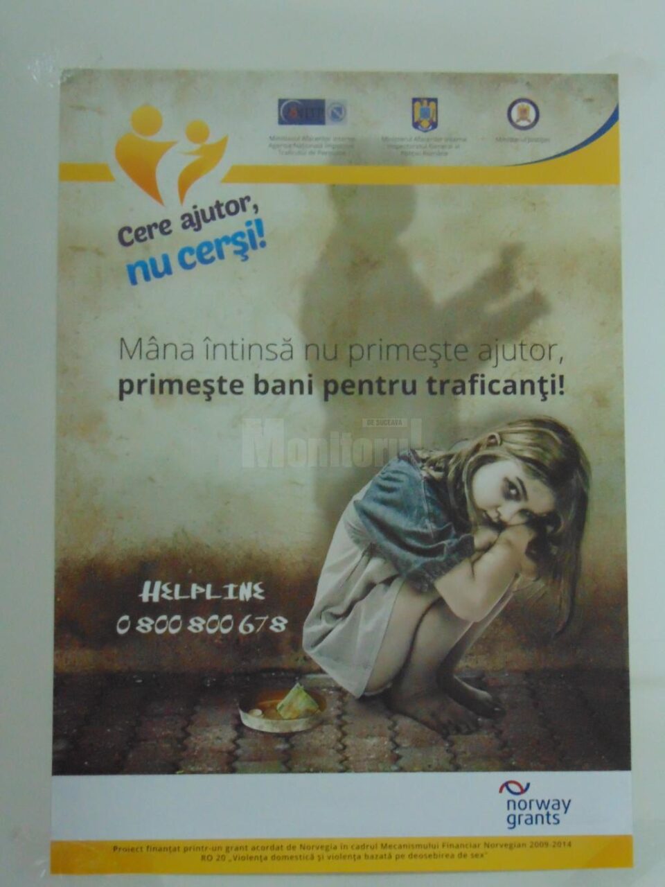 Campania ,,Cere ajutor… Nu cerși!”