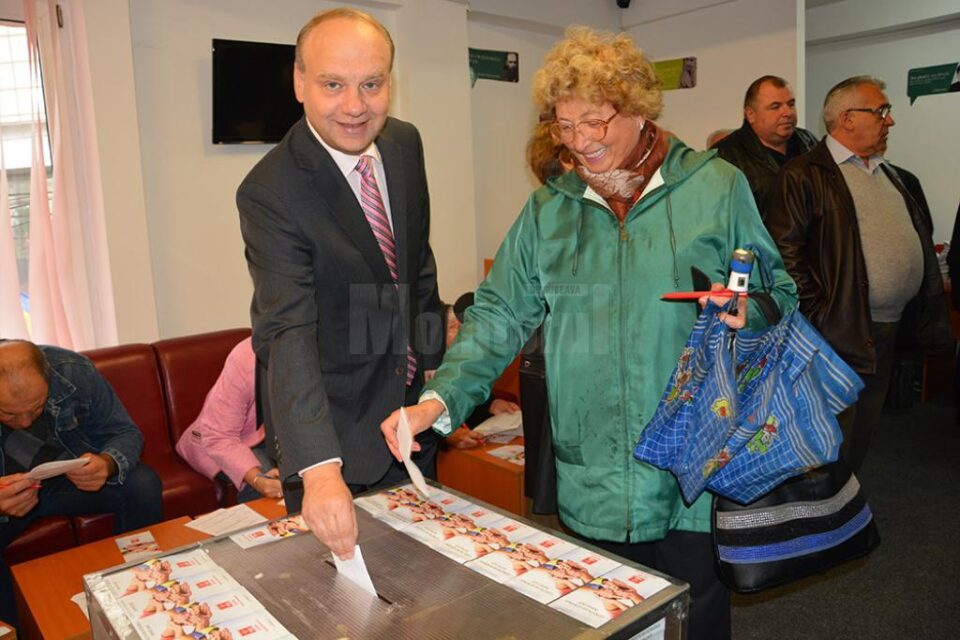Ovidiu Donțu a votat pentru continuarea modernizării partidului