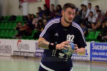 Bogdan Baican este unul dintre handbaliștii accidentați ce va lipsi din lotul sucevenilor