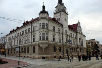 Modernizarea zonei centrale a fost finalizată pe porțiunea din jurul Palatului Administrativ