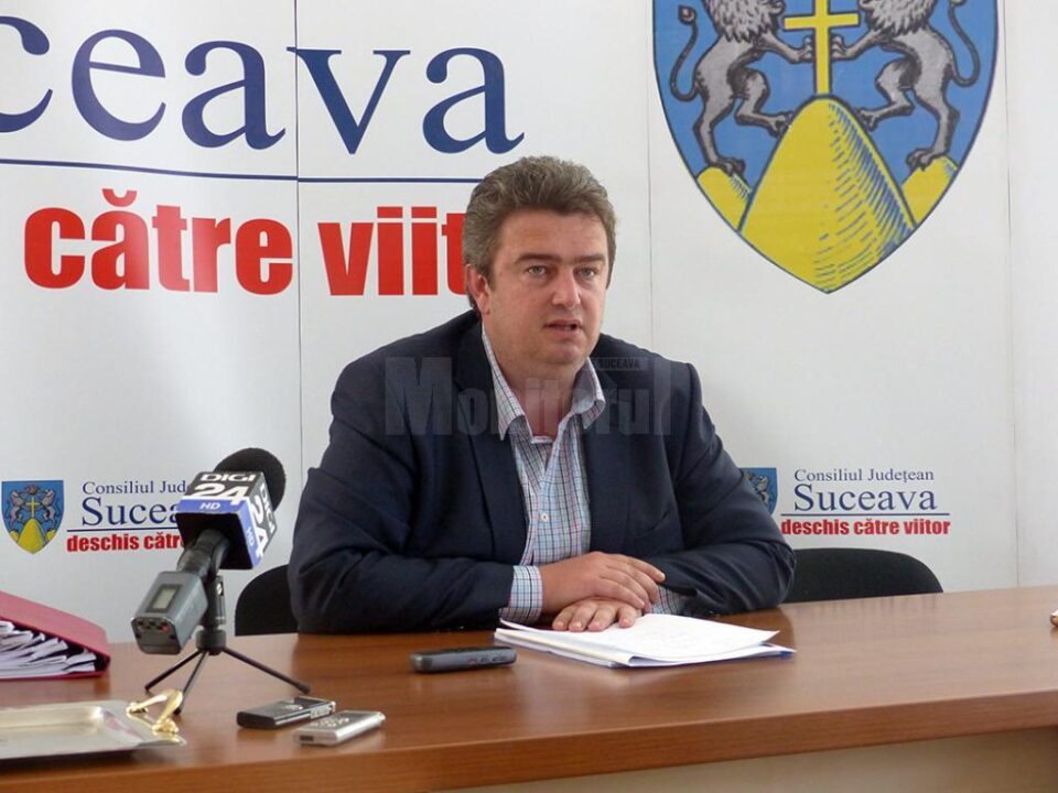Președintele Consiliului Județean Suceava, Cătălin Nechifor