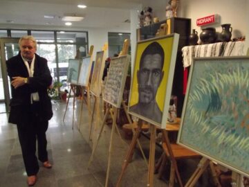 Expoziția de artă plastică intitulată „Istoria minorităților”