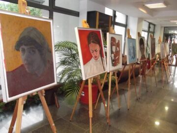 Expoziția de artă plastică intitulată „Istoria minorităților”