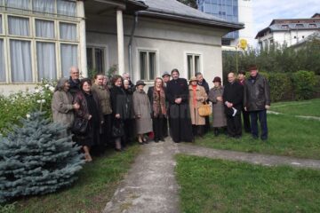 Comunitatea armeană suceveană l-a omagiat duminică pe avocatul Grigore Găină, în localul fostei Școli Armenești Comunitatea armeană suceveană l-a omagiat duminică pe avocatul Grigore Găină, în localul fostei Școli Armenești