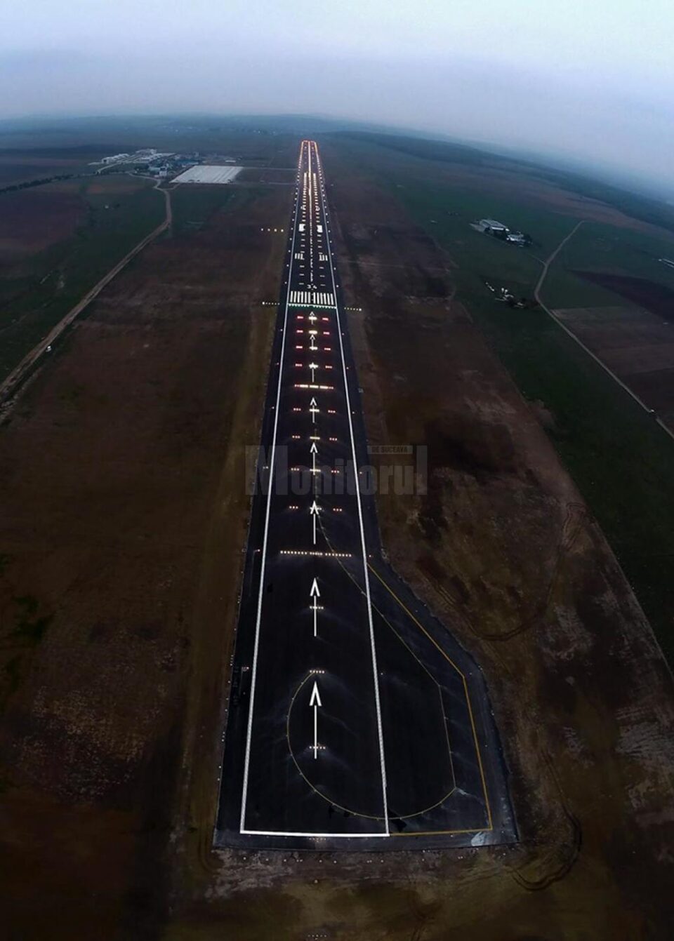Noua pistă elastică a Aeroportul „Ștefan cel Mare” Suceava