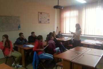 O săptămână sub semnul campaniei de prevenire a traficului de persoane, la Colegiul „Petru Mușat”