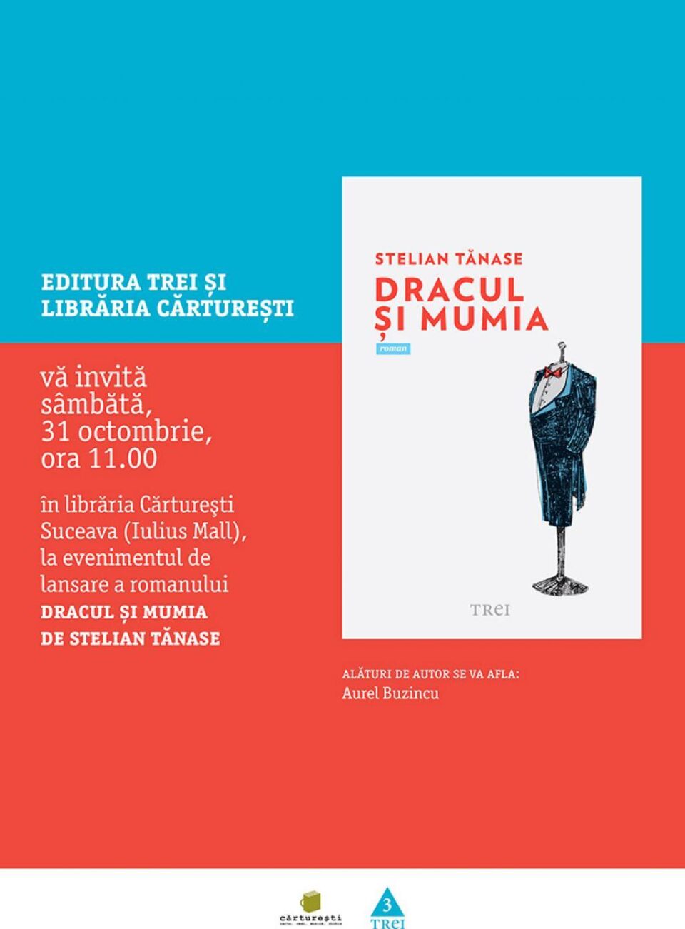 Lansarea romanului „Dracul și mumia”