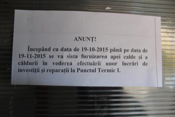 1.500 de suceveni, fără căldură și apă caldă, din cauza înlocuirii conductelor de termoficare, în prag de iarnă