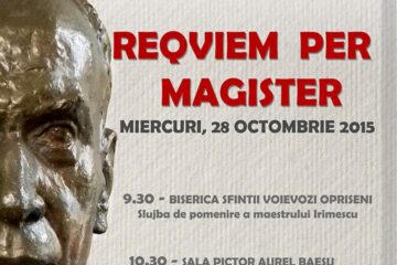 „Reqviem per Magister”, la Fălticeni