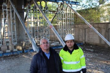 Lucrările de reabilitare a pasajului CFR de la Ițcani au fost verificate ieri în teren de primarul Sucevei, Ion Lungu