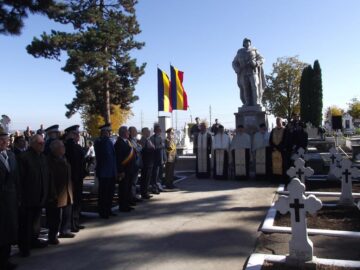 Ceremonial militar și religios la Monumentul Eroilor din Cimitirul „Pacea”