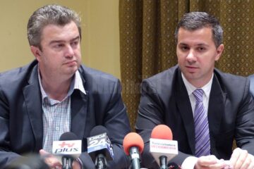 Președintele CJ Suceava, Catalin Nechifor, și ministrul Fondurilor Europene, Marius Nica Președintele CJ Suceava, Catalin Nechifor, și ministrul Fondurilor Europene, Marius Nica