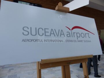 Aeroportul „Ștefan cel Mare” Suceava a fost redeschis oficial traficului aerian internațional