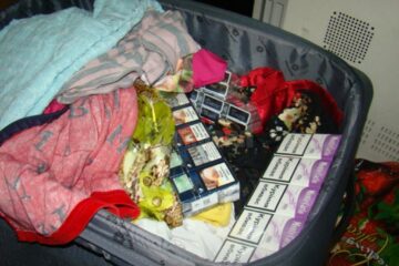 BMW furat în urmă cu cinci ani, depistat la ieșirea din țară