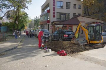 Strada Tudor Vladimirescu a fost închisă de la un capăt la celălalt