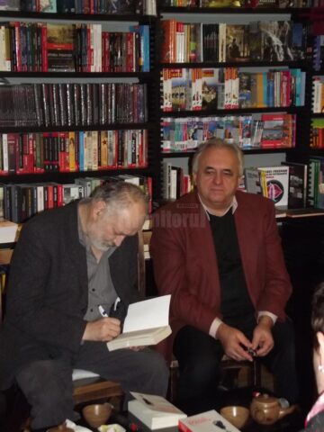 Stelian Tănase și-a lansat la Suceava romanul oniric „Dracul și mumia”