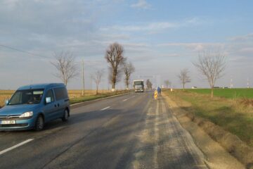 DN 29 a fost lărgit cu un metru, pe ambele sensuri, pe anumite porțiuni