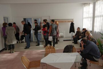 Voluntarii donatori au așteptat și au stat la rând pentru a putea dona