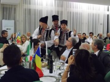 Artiști din România și Republica Moldova, într-un spectacol emoționant desfășurat pe pământ italian