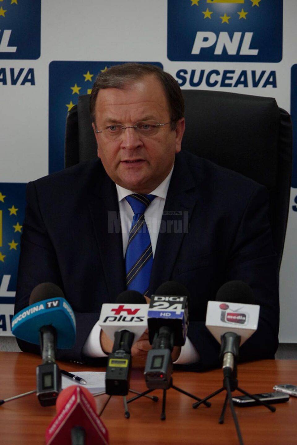 Copreședintele PNL Suceava, senatorul Gheorghe Flutur