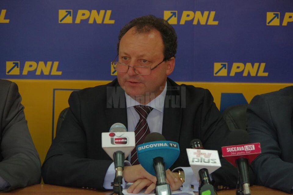 Copreședintele PNL Suceava, deputatul Dumitru Pardău