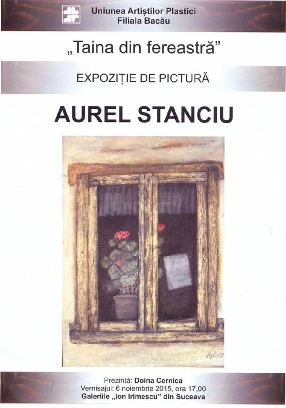Expoziția de pictură „Taina din fereastră”