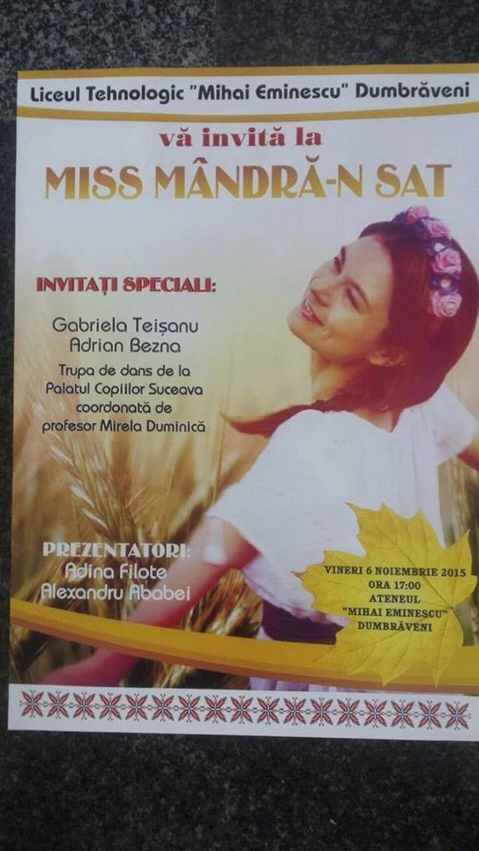 „Miss mândră-n sat”, la Dumbrăveni „Miss mândră-n sat”, la Dumbrăveni