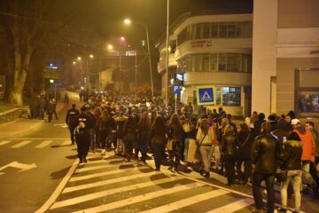 Aproape 1.500 de suceveni au mărșăluit aseară pe străzile orașului