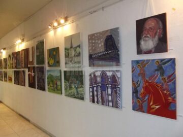 Expoziția taberelor de pictură Călinești 2014 - Sucevița 2015