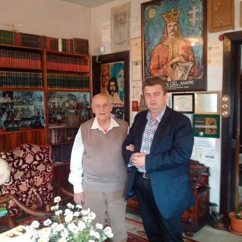 Cătălin Nechifor și regizorul Mircea Drăgan