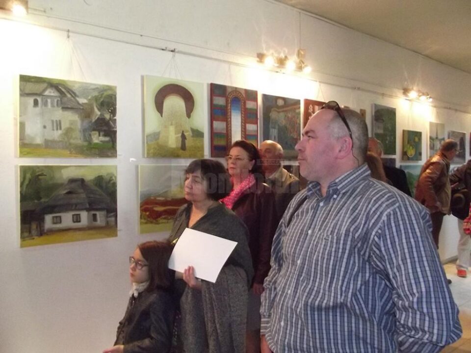 Expoziția taberelor de pictură Călinești 2014 - Sucevița 2015
