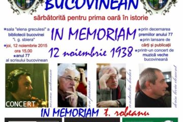 Ziua Scrisului Bucovinean, la Biblioteca Bucovinei