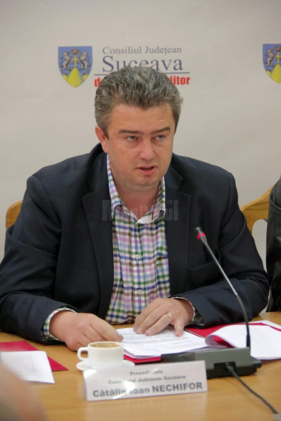 Președintele CJ Suceava, Cătălin Nechifor