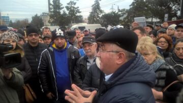 Primarul Ion Lungu a ajuns la fața locului