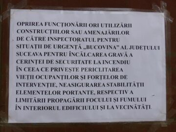 Bazarul Sucevei a fost închis de ISU