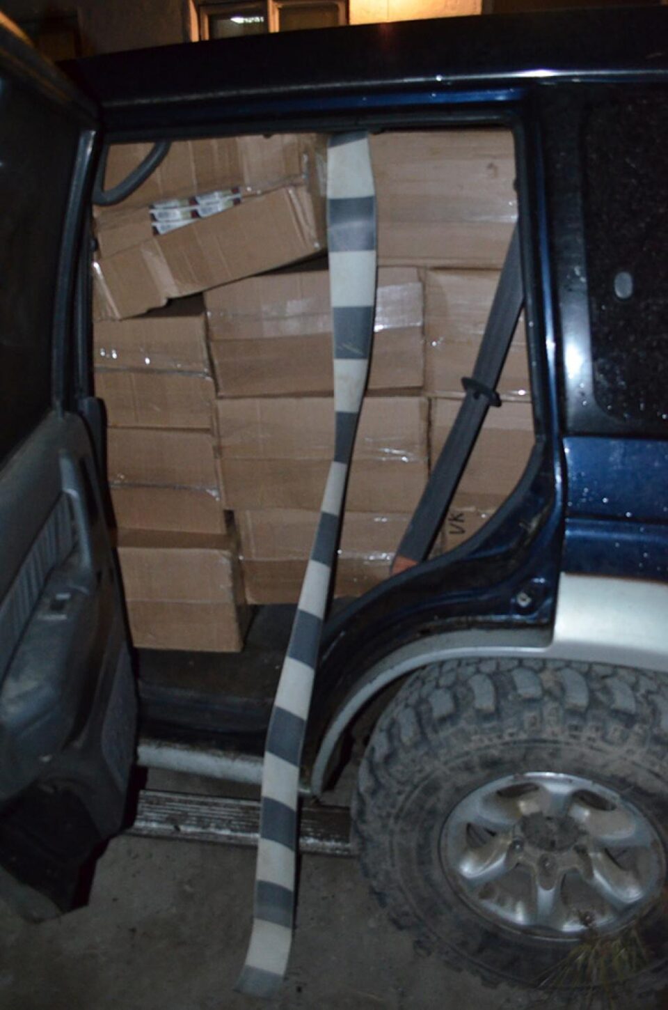 Țigările, în valoare de aproximativ 175.000 de lei, au fost ridicate în vederea confiscării