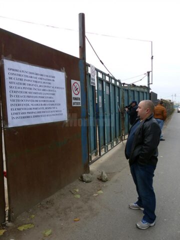 Bazarul Sucevei a fost închis de ISU