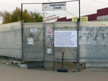 Bazarul Sucevei a fost închis de ISU