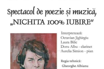 Spectacol de poezie și muzică „Nichita 100% iubire”