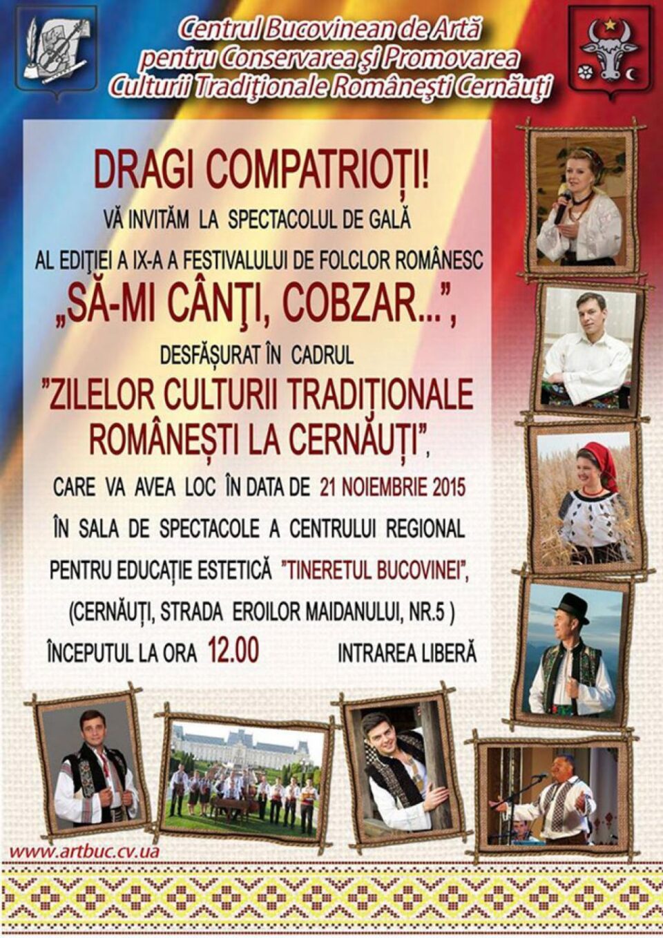 Zilele Culturii Tradiționale Românești la Cernăuți