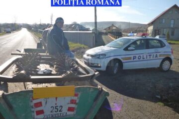 Acțiune de prevenire a accidentelor rutiere în care sunt implicate căruțe