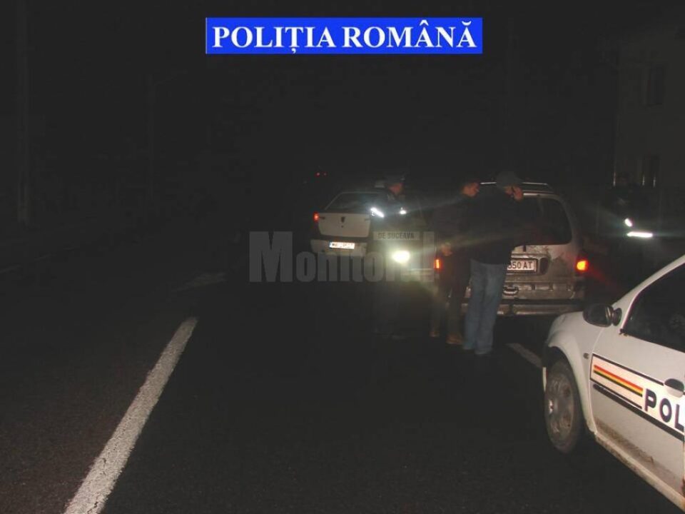 Mașina plină cu țigări de contrabandă, blocată în trafic