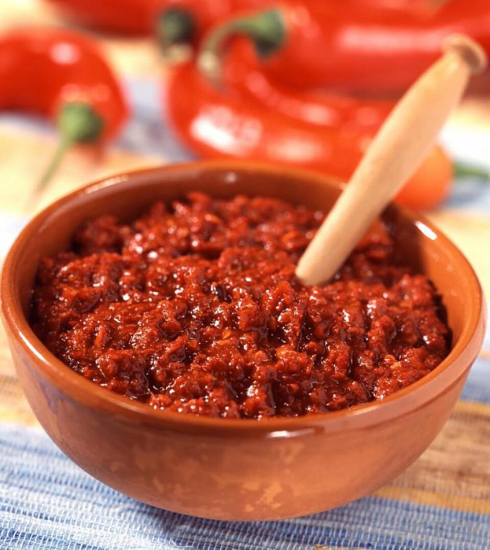 Sos fin de ardei copți pentru paste (fără foc, de post) Foto: recipeshub.com