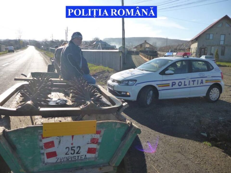 Polițiștii suceveni au organizat, în zilele de 20 și 21 noiembrie, o nouă acțiune de informare și responsabilizare a conducătorilor de căruțe