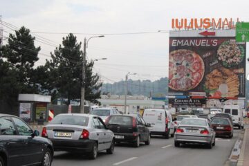 Circulația s-a desfășurat bară la bară pe mai mulți kilometri de pe artera principală a orașului