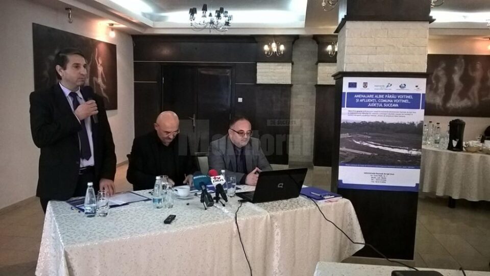 Conferința de presă la care a fost anunțată finalizarea investiției
