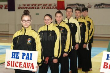 Cei șase sportivi de la He Pai Suceava