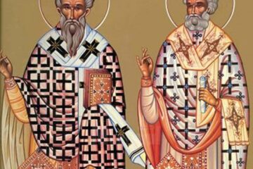 Sf. Sfințiți Mc. Clement, Episcopul Romei și Petru, Episcopul Alexandriei