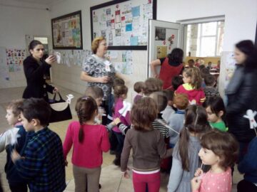 Prichindeii au vizitat Școala Jean Bart